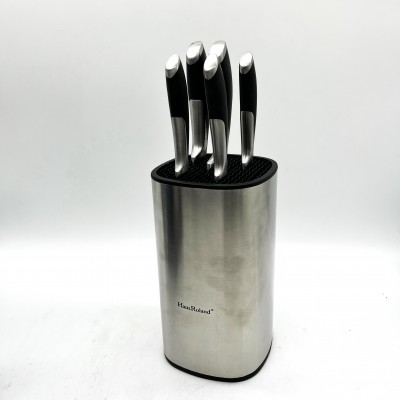 Купить Набор ножей 5 предметов в подставке Haus Roland оптом в интернет-магазине Новый мир