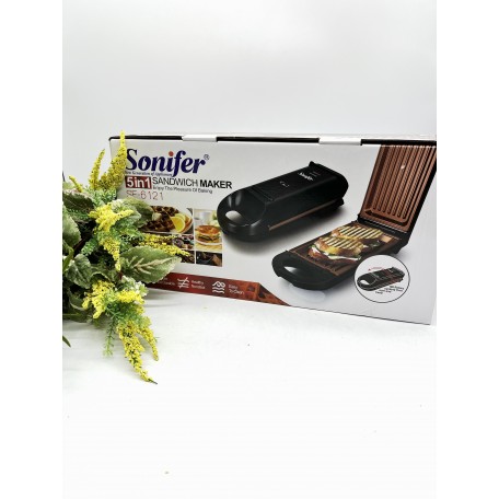 Электрический гриль Sonifer SF-6121, 800 вт
