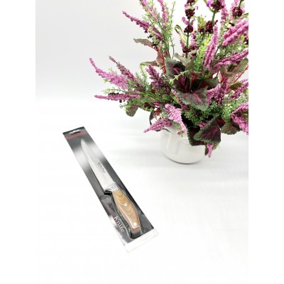 Купить Нож FESSLE с деревянной ручкой длина лезвия 19 см оптом в интернет-магазине Новый мир
