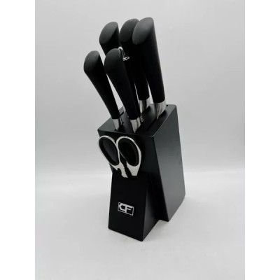 Купить Набор ножей 7 предметов в подставке оптом в интернет-магазине Новый мир