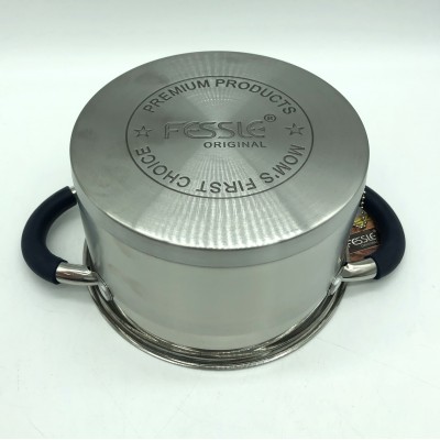 Купить Кастрюля из нержавеющей стали с крышкой FESSLE диаметр 16 см (1,9 л) оптом в интернет-магазине Новый мир