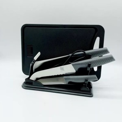 Купить Набор ножей 7 предметов с разделочной доской оптом в интернет-магазине Новый мир