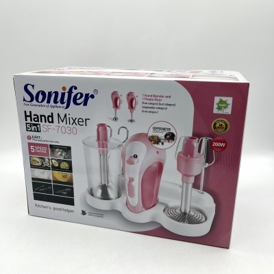 Купить Миксер Sonifer SF-7030 5 в 1 оптом в интернет-магазине Новый мир