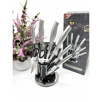 Купить Набор ножей 8 предметов в подставке Haus Roland оптом в интернет-магазине Новый мир
